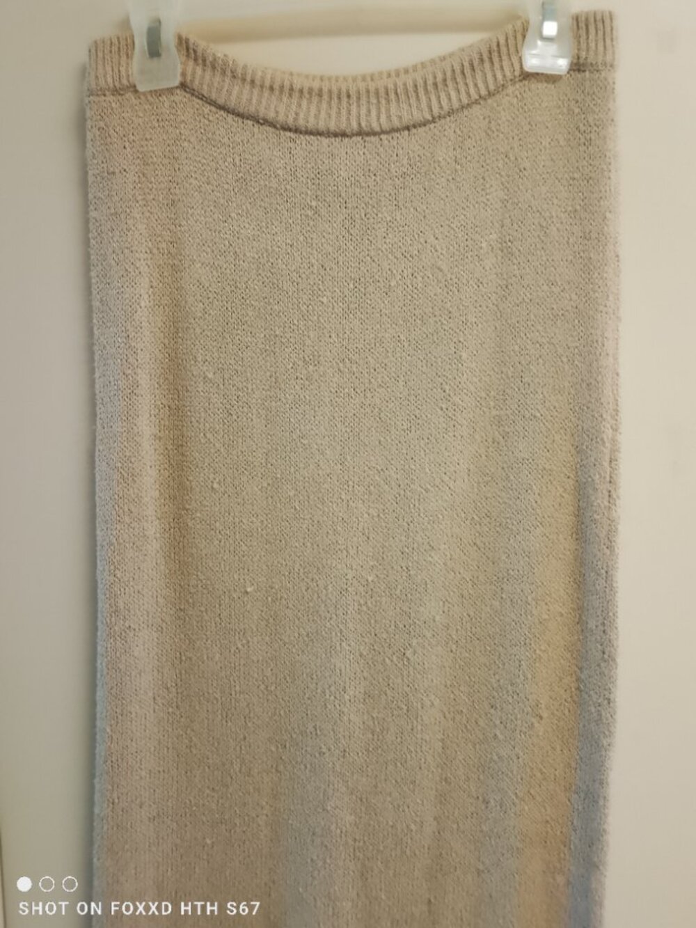 Vintage Christian Dior Separates 3 pc Tan Sweater Skirt Set Small - Picture 13 of 16